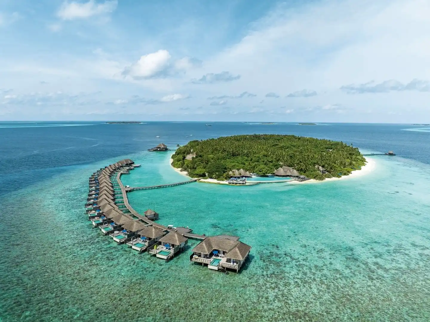 Dusit Thani Maldives Landschaft
