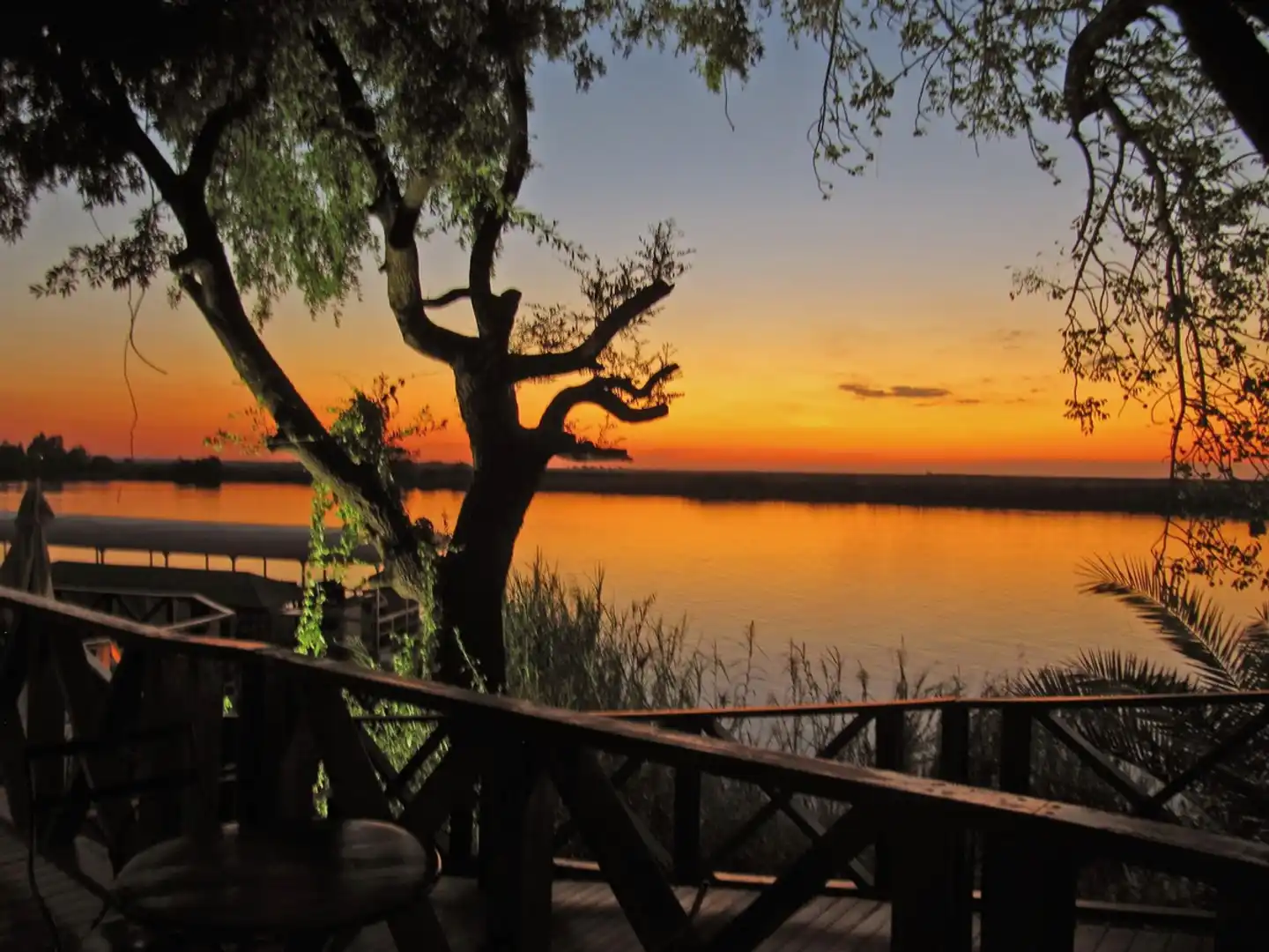 Thamalakane River Lodge Landschaft