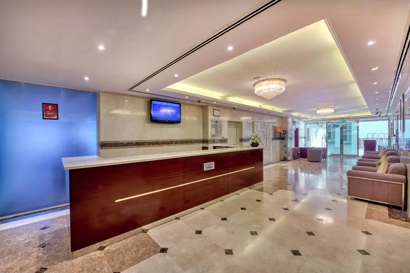 Pearl Marina Hotel Apartment Lobby