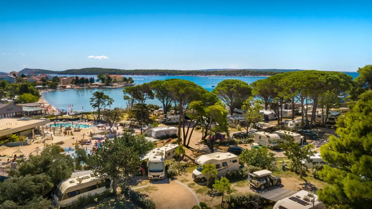 Valamar Camping Padova Terrasse