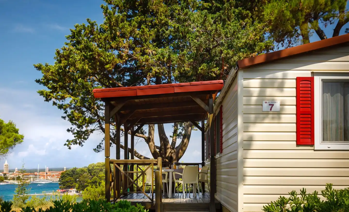 Valamar Camping Padova Terrasse