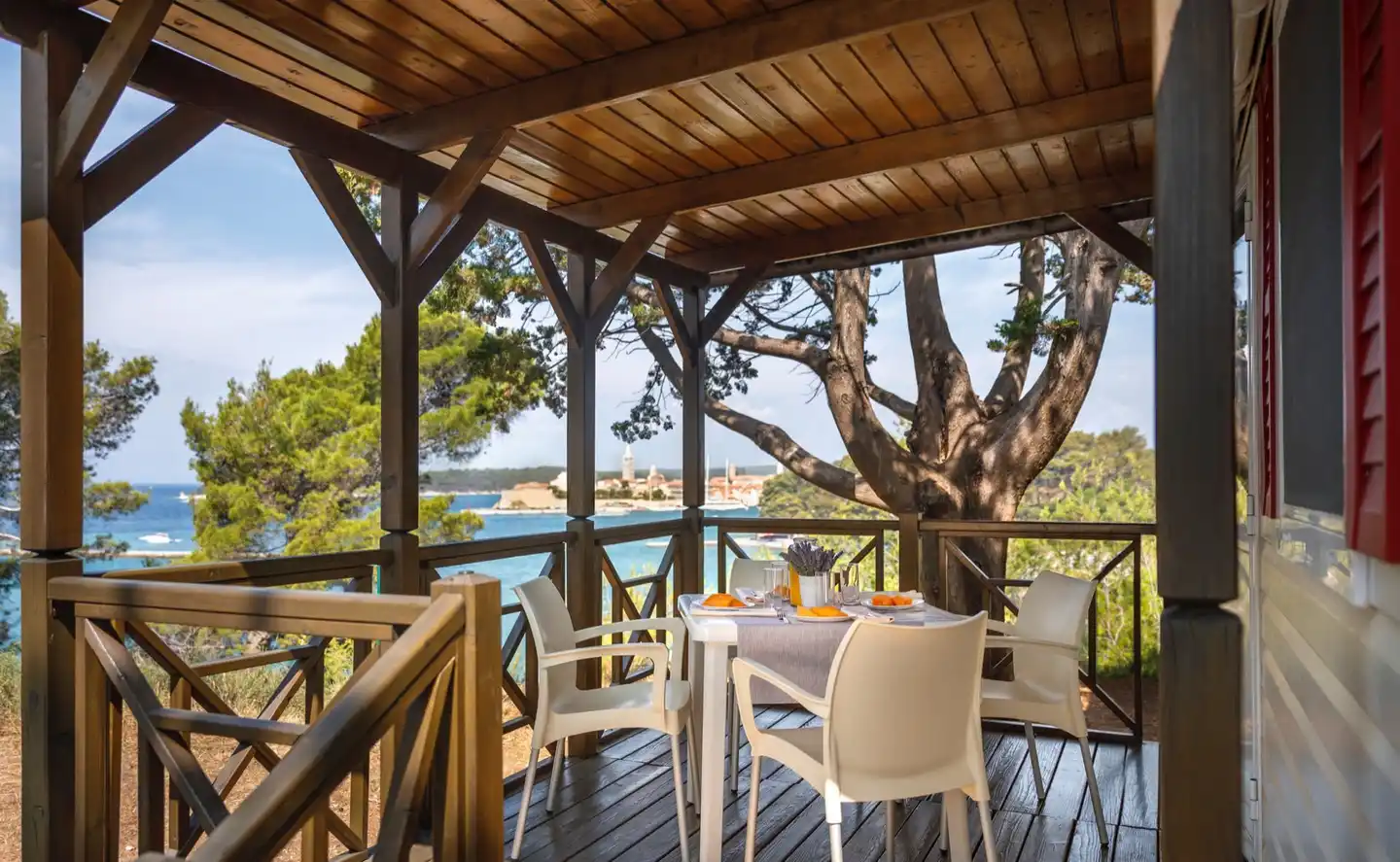 Valamar Camping Padova Terrasse