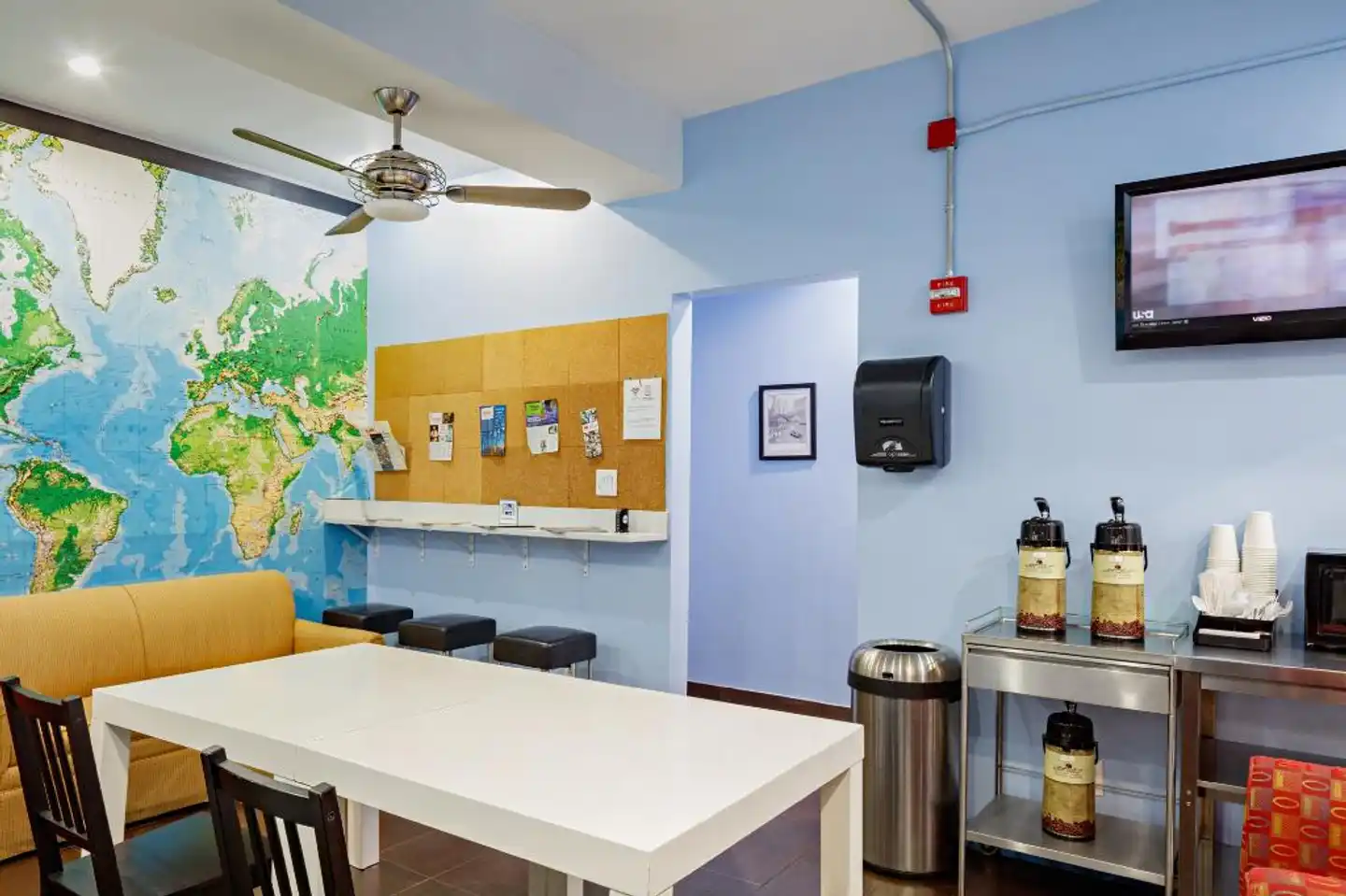Central Park West Hostel Lobby
