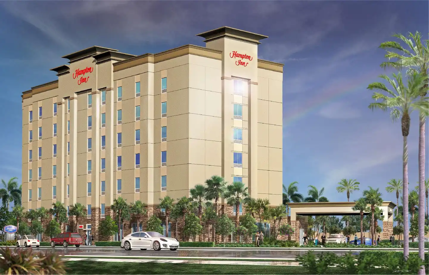 Hampton Inn Fort Lauderdale Pompano Beach Aussenansicht
