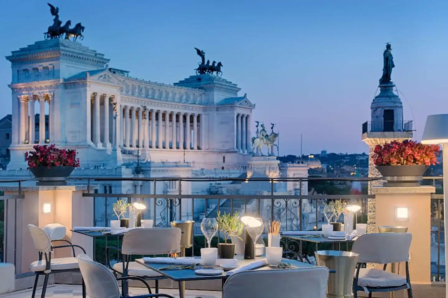 NH Collection Roma Fori Imperiali Terrasse