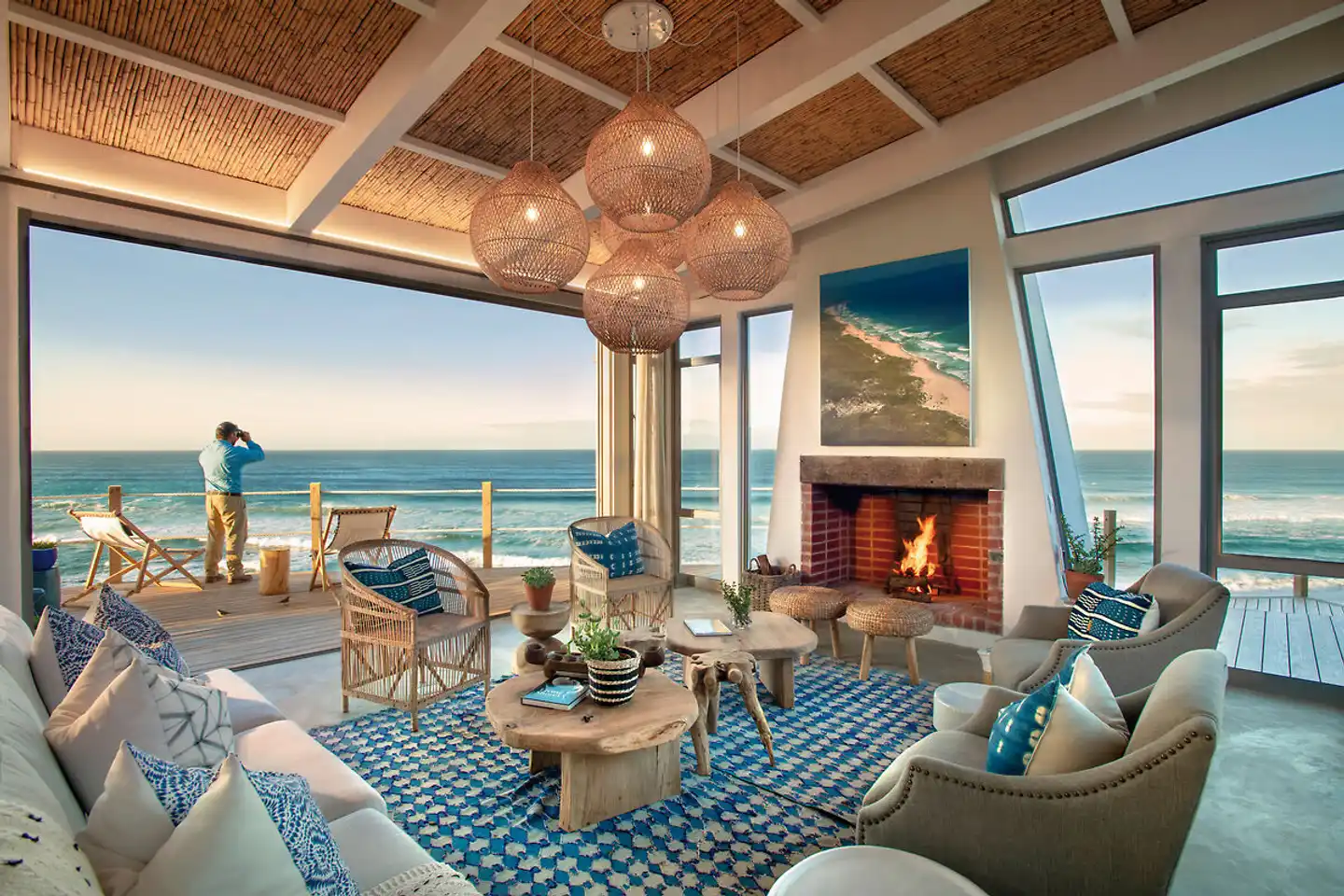 Lekkerwater Beach Lodge Terrasse