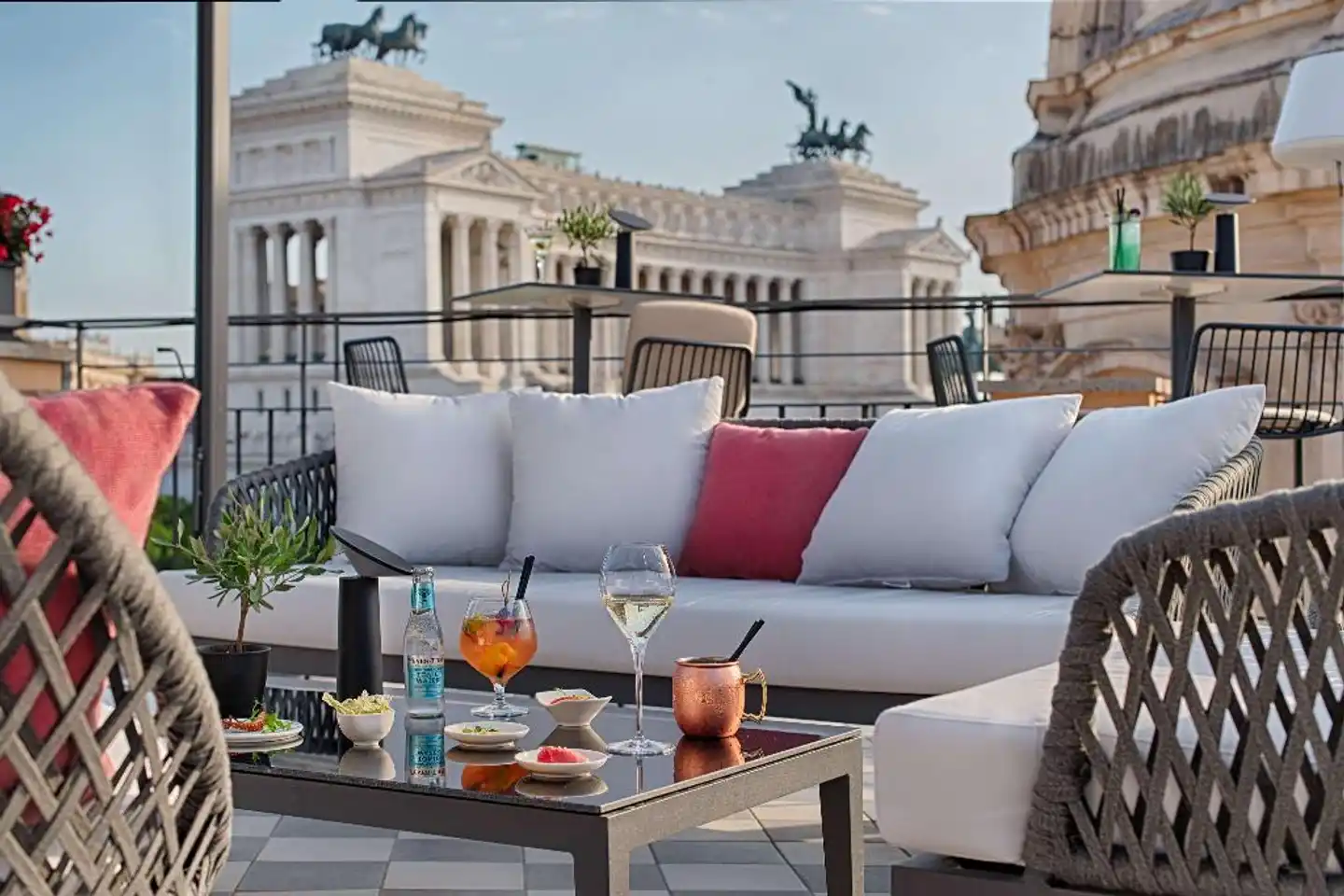 NH Collection Roma Fori Imperiali Terrasse