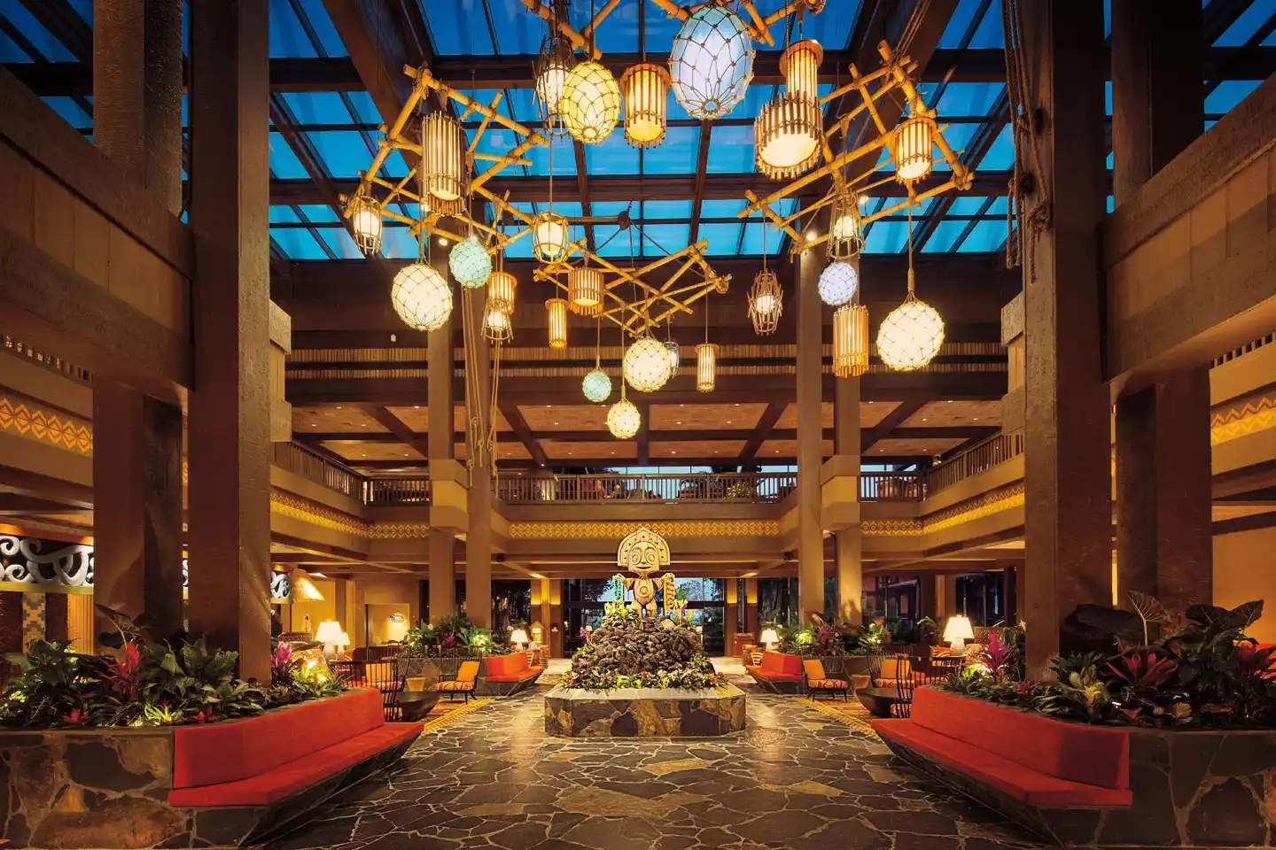Disney's Polynesian Village Resort Lobby