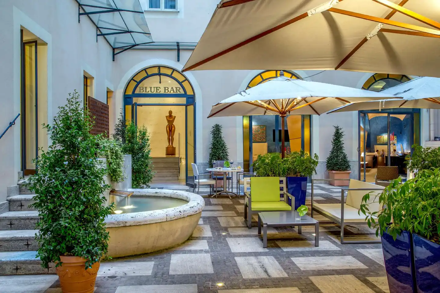 UNAWAY Hotel Empire Roma Terrasse
