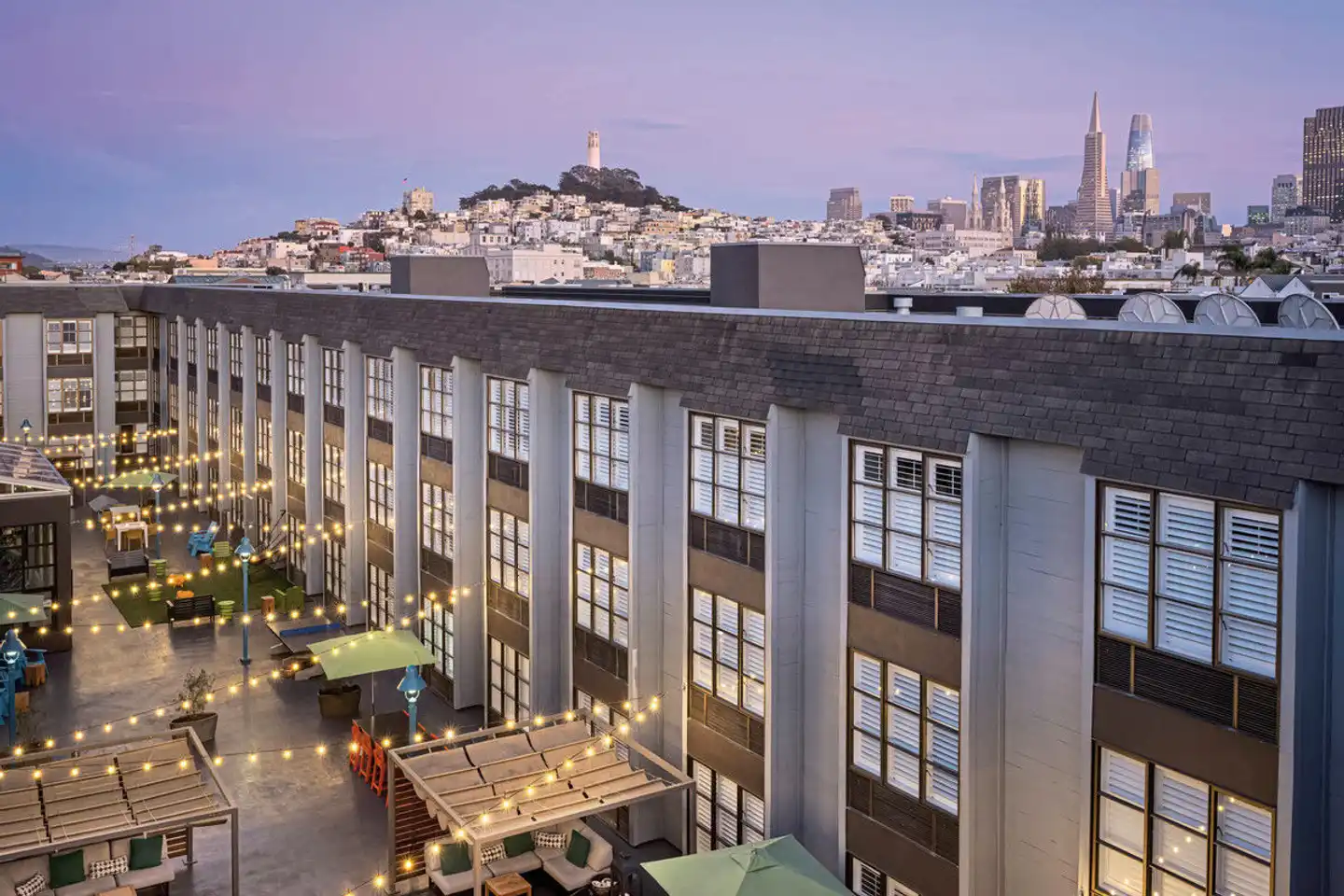 Marriott Vacation Club Pulse, San Francisco Terrasse