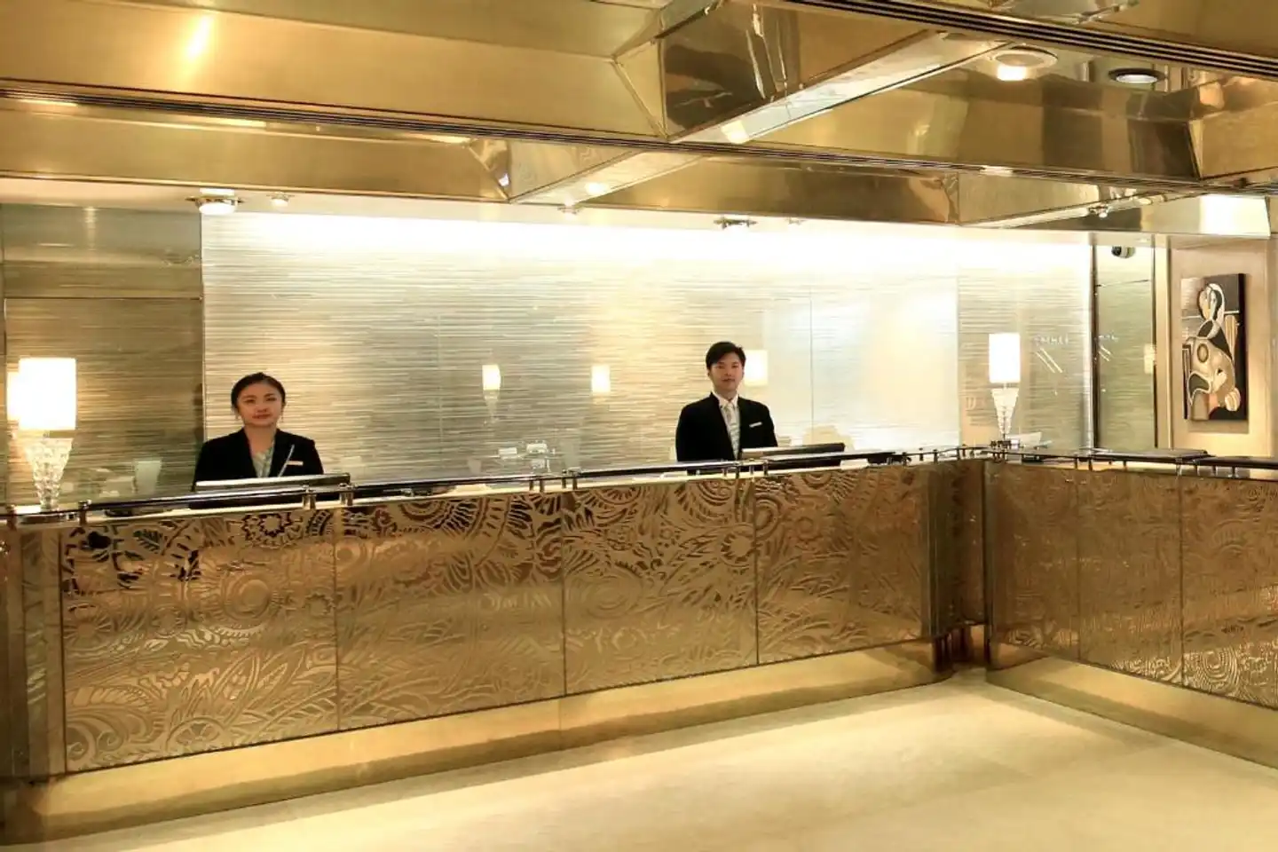 Regal Kowloon Hotel Lobby
