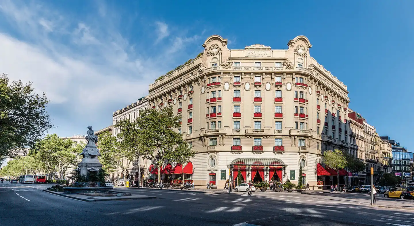 El Palace Hotel Barcelona Aussenansicht