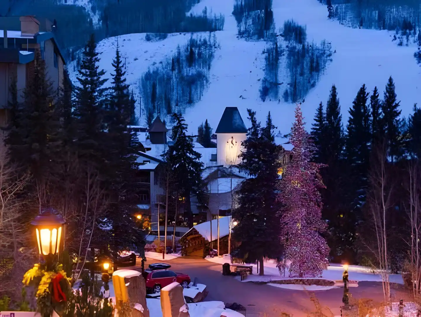 Vail's Mountain Haus at the Covered Bridge Terrasse