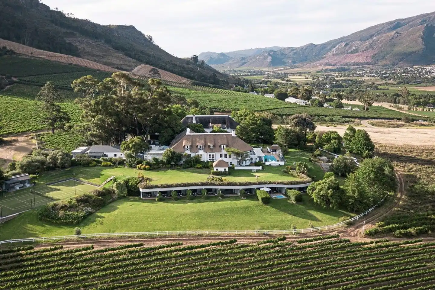 Mont Rochelle Hotel & Mountain Vineyard Landschaft