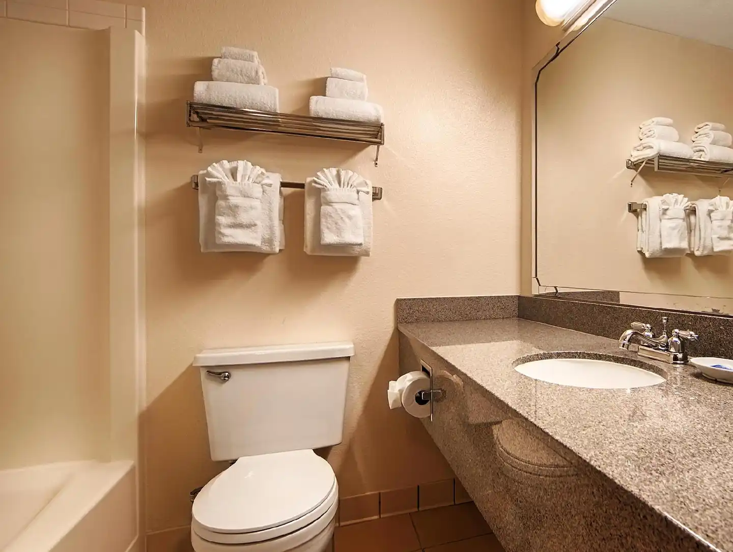 Best Western Seattle Airport Badezimmer