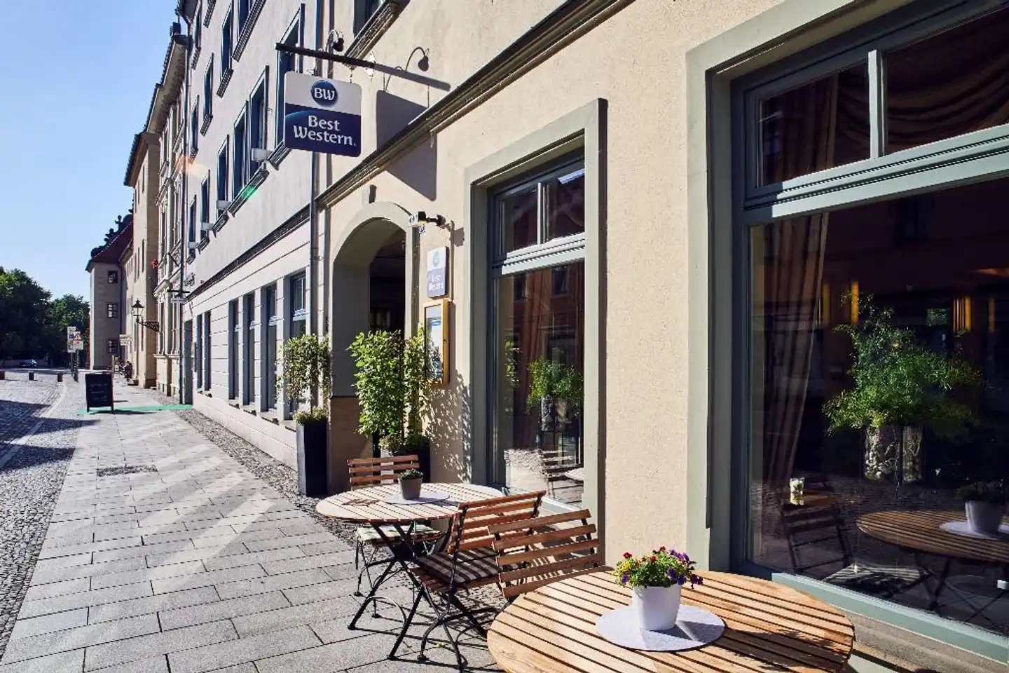 Best Western soibelmanns Lutherstadt Wittenberg Terrasse