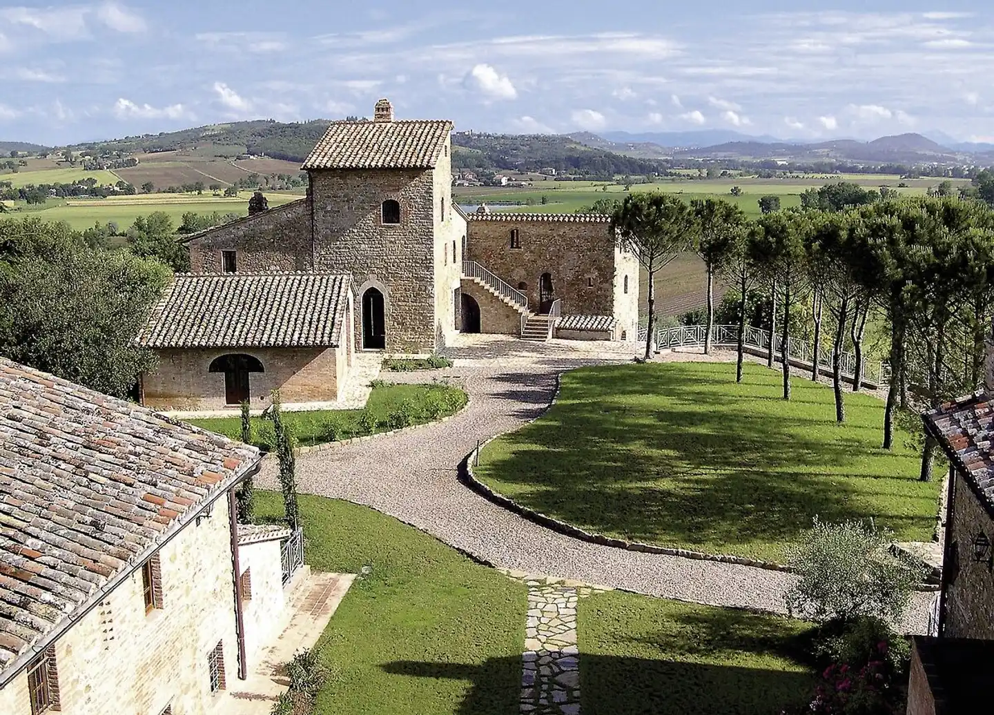 Castello Monticelli Garten