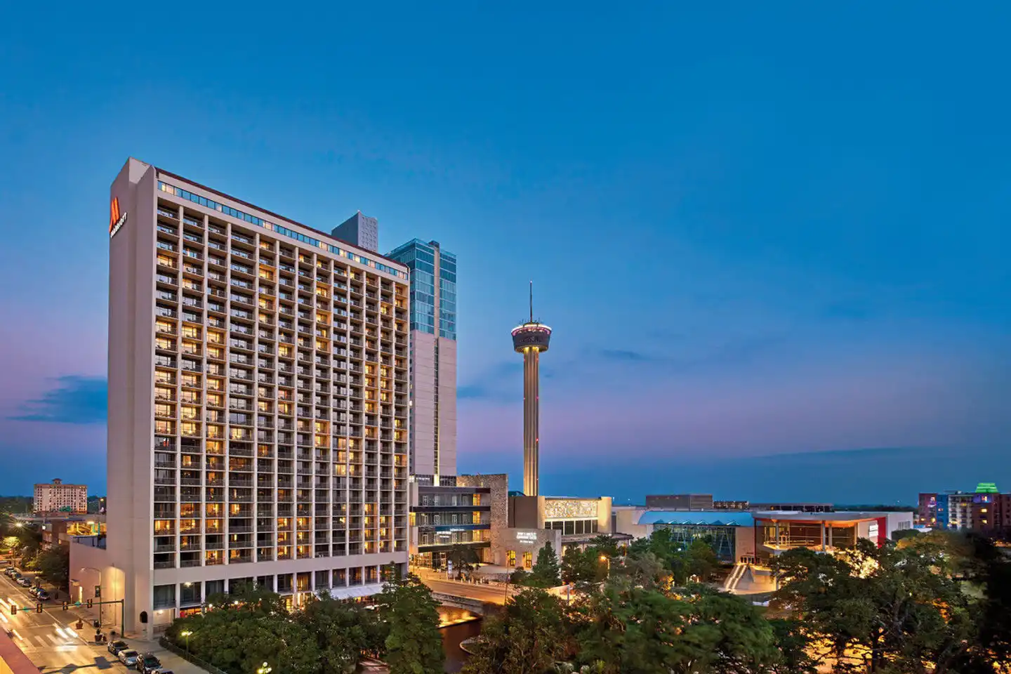 San Antonio Marriott Riverwalk Aussenansicht