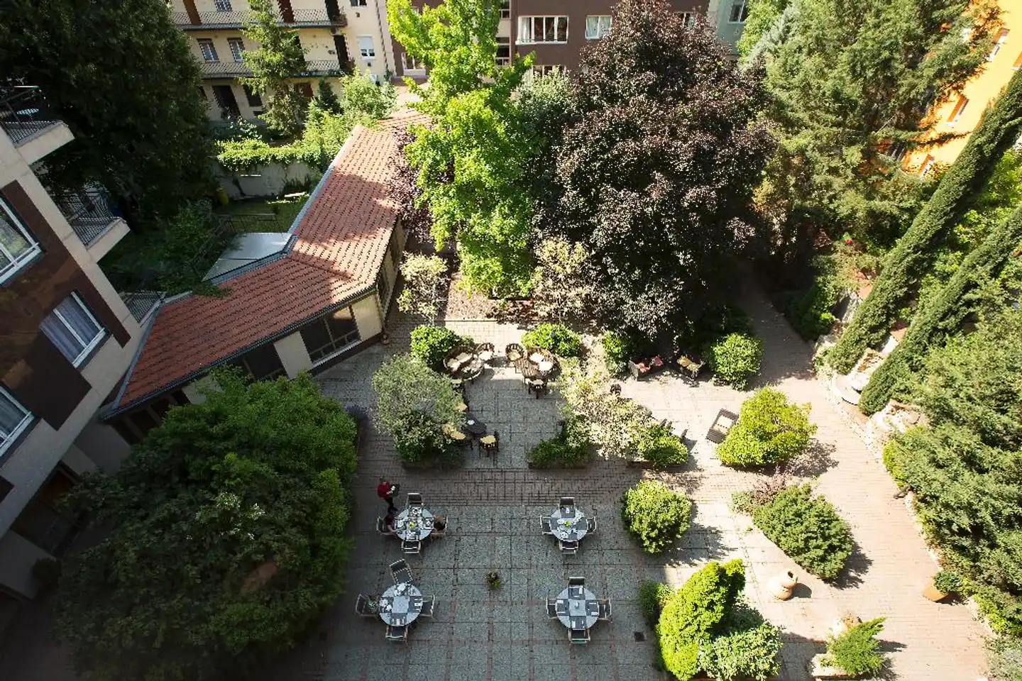 Adina Apartment Hotel Budapest Garten