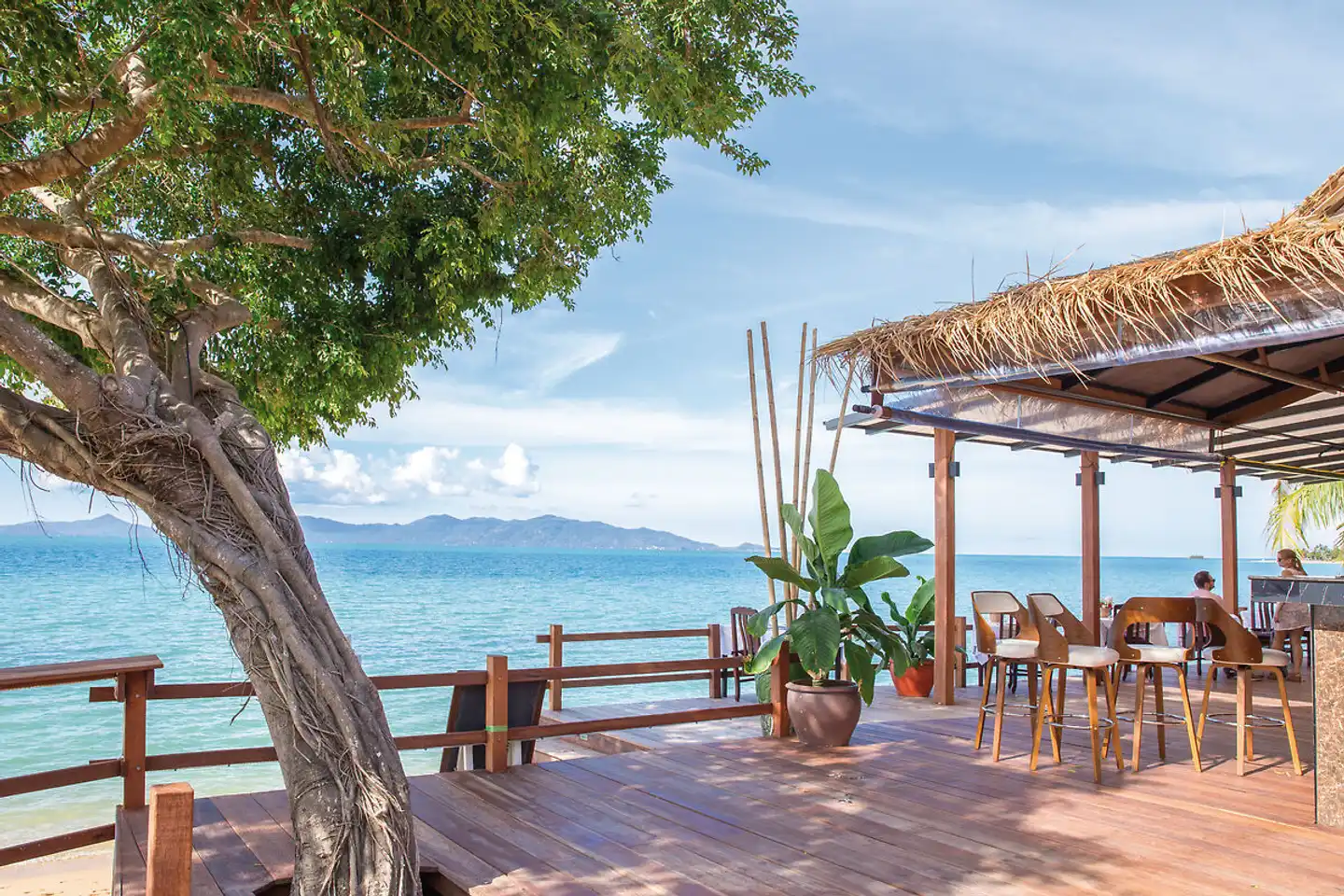 Adarin Beach Resort Terrasse