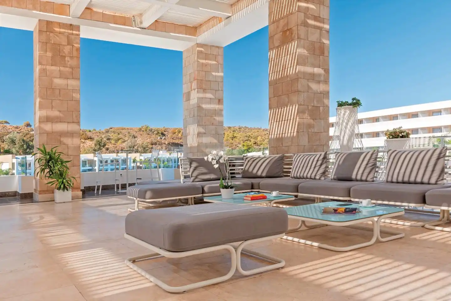Princess Andriana Resort & Spa Terrasse