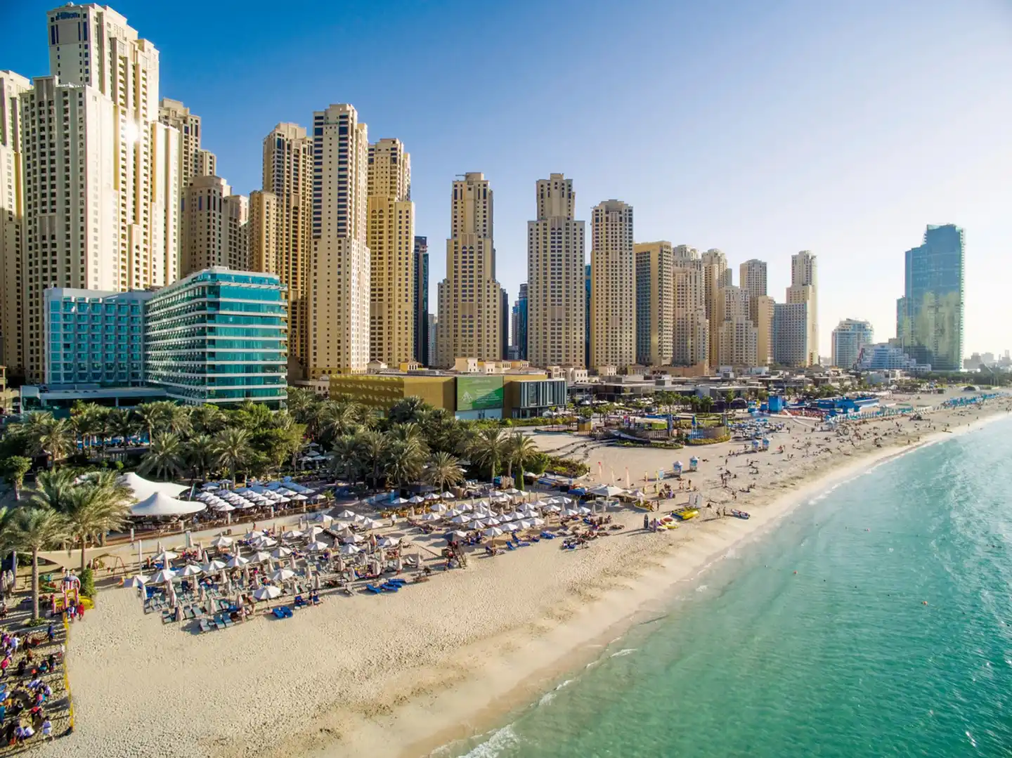 Hilton Dubai Jumeirah Resort Strand