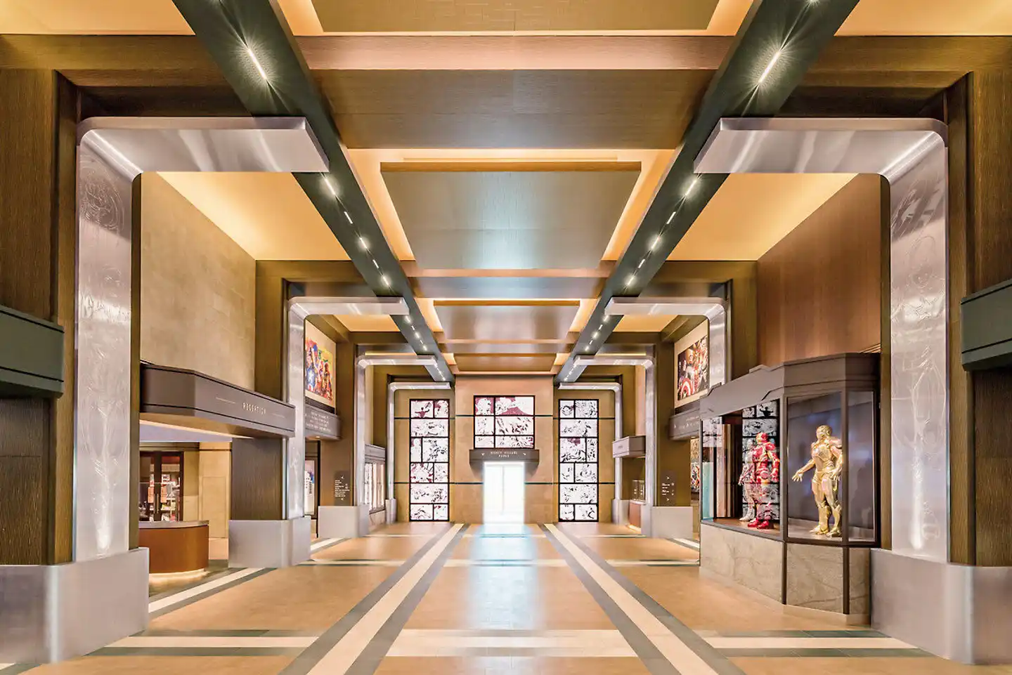 Disney Hotel New York - The Art of Marvel Lobby