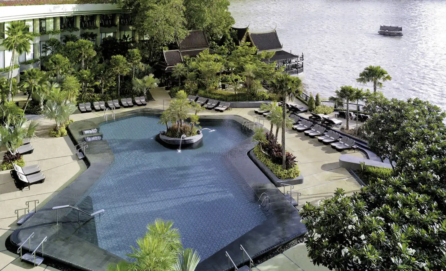 Shangri-La Hotel Bangkok Aussenansicht