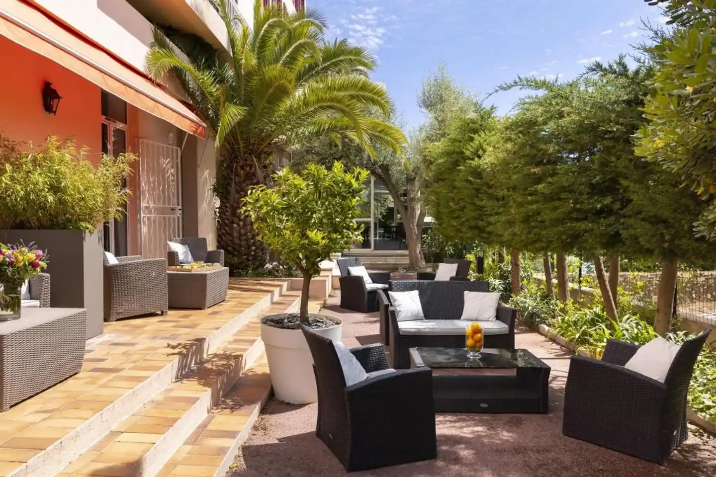 The Originals Boutique, Hotel des Orangers Terrasse