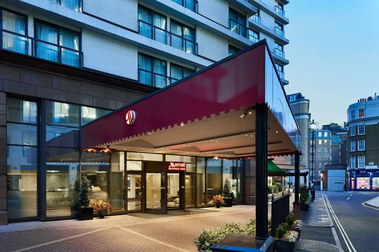London Marriott Hotel Marble Arch Aussenansicht