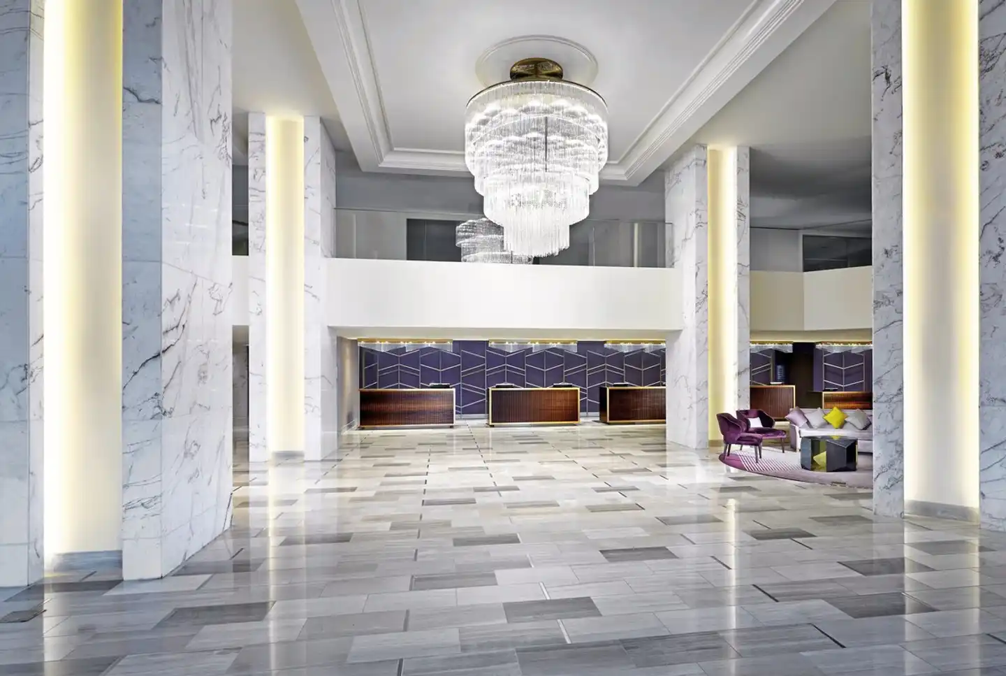 Sheraton Gateway Los Angeles Hotel Lobby