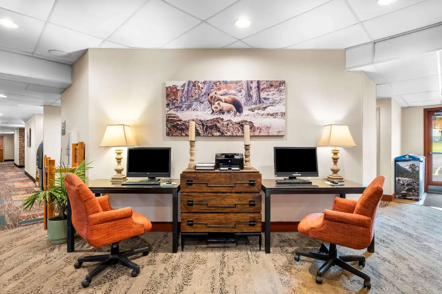 Best Western Rocky Mountain Lodge Lobby