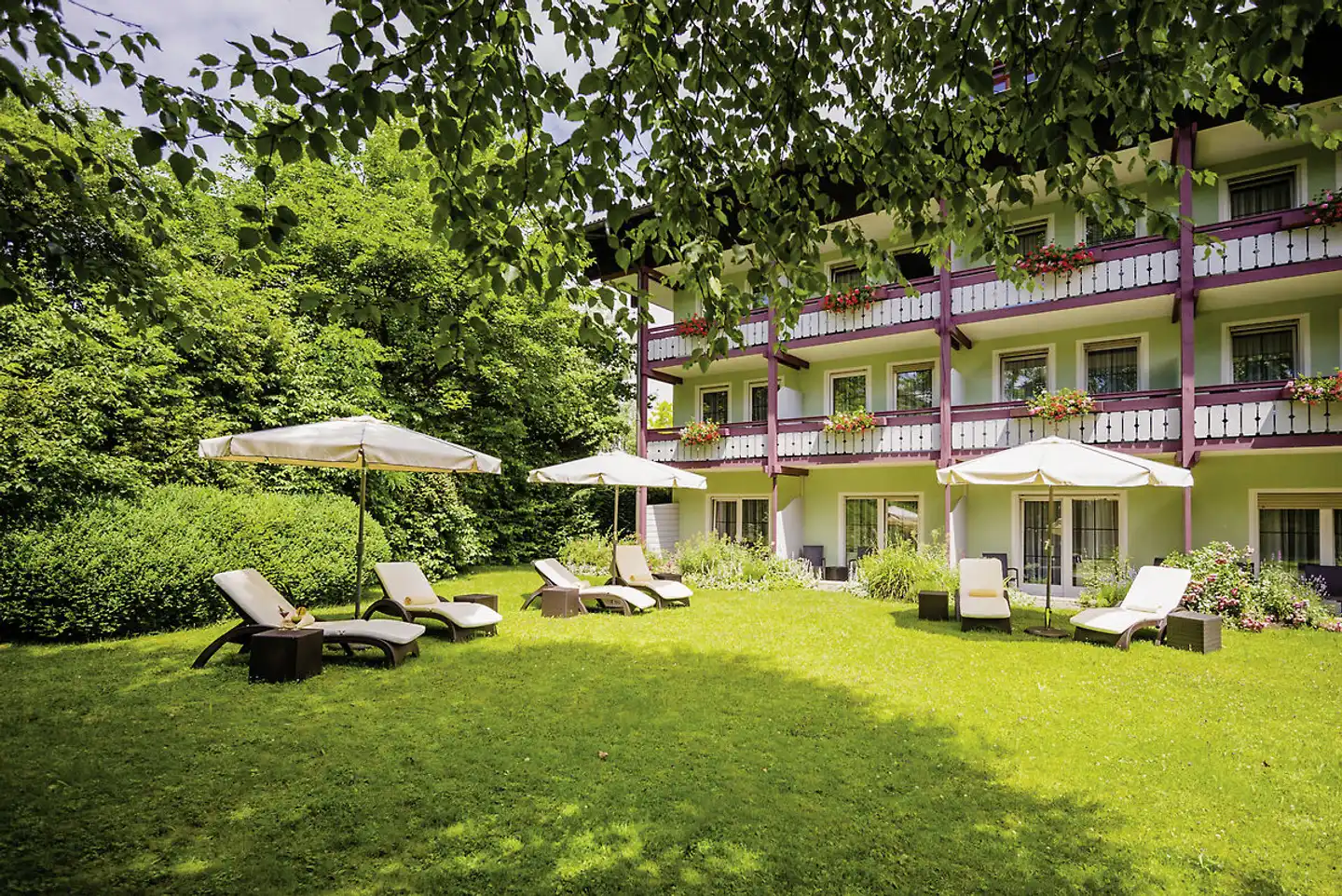 Thermenhotel Ströbinger Hof Garten