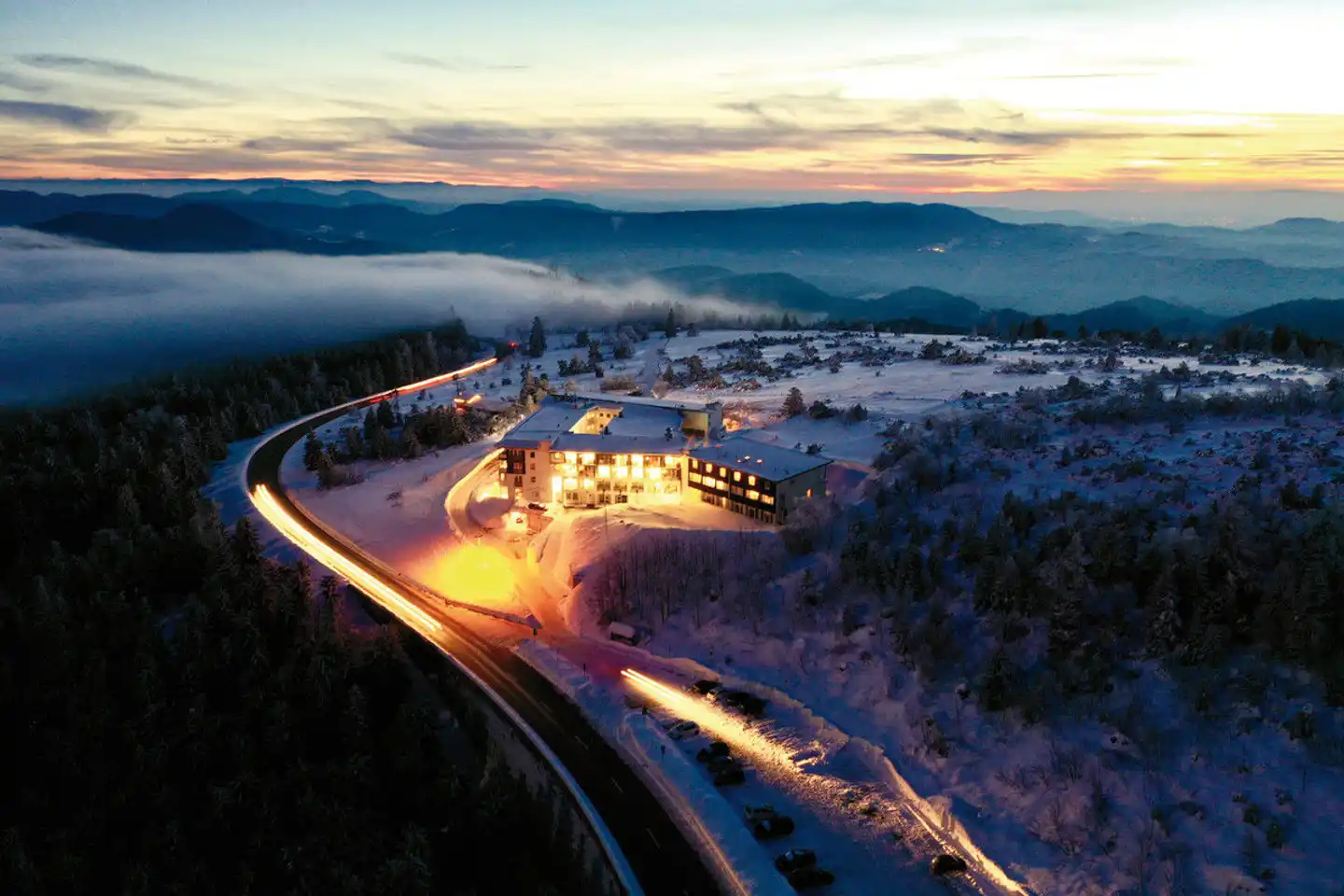 Wellness- & Nationalpark-Hotel Schliffkopf Landschaft