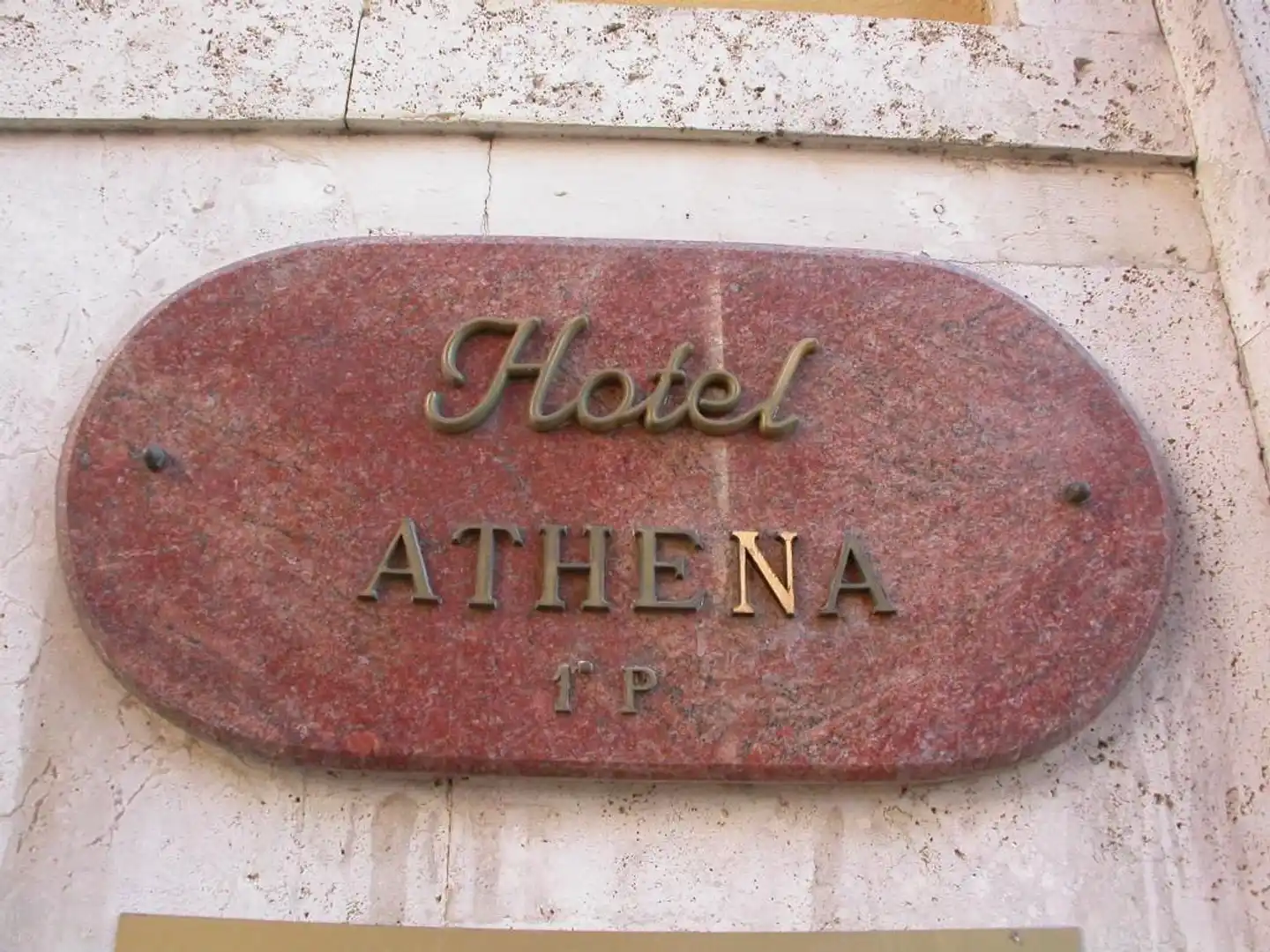 Albergo Athena Aussenansicht