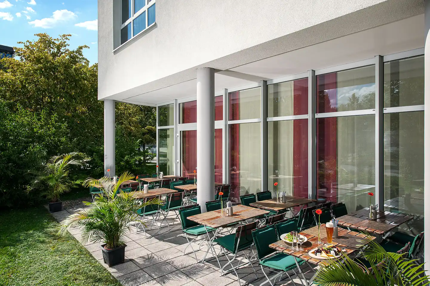 NH München Ost Conference Center Terrasse