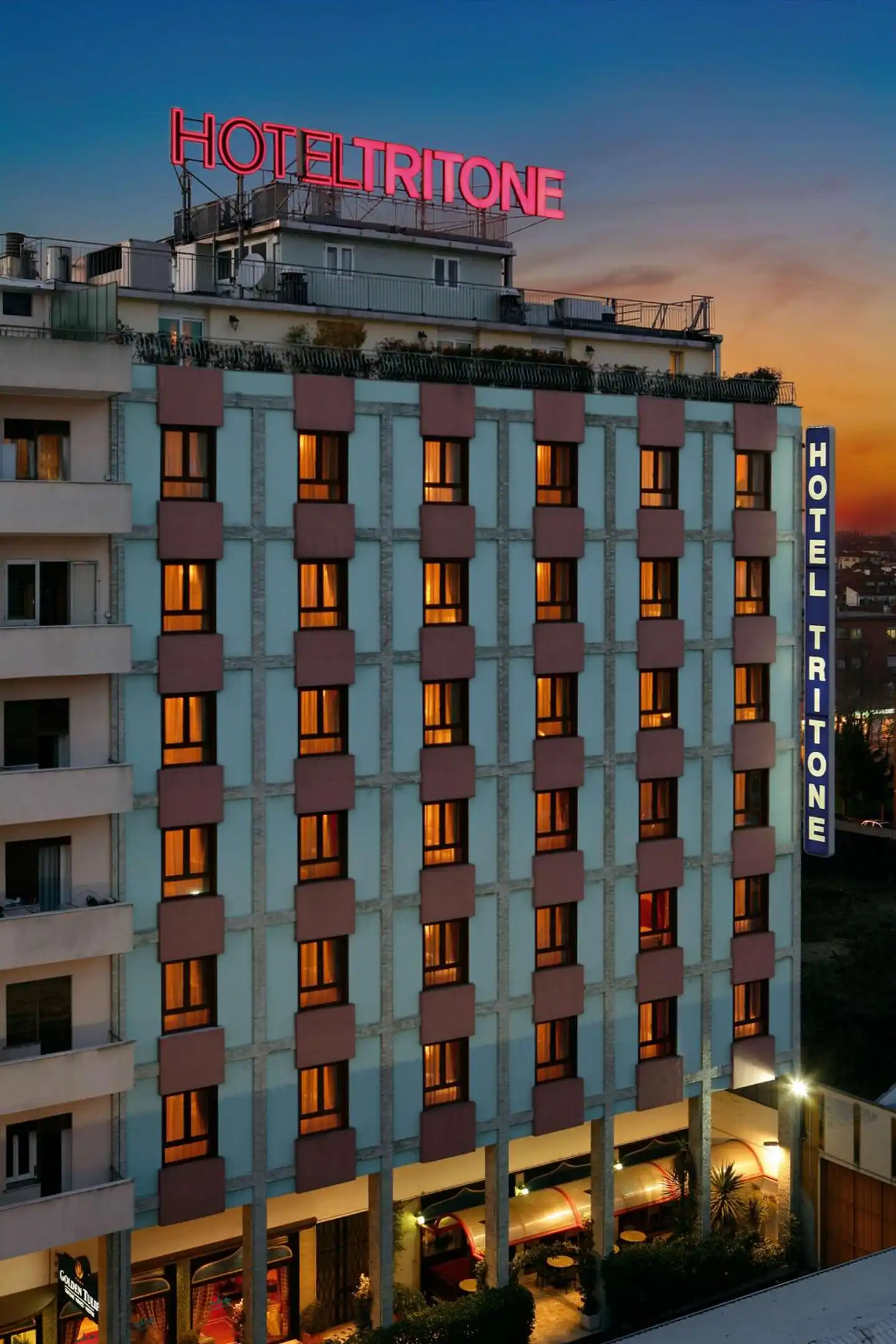 Best Western Hotel Tritone Aussenansicht