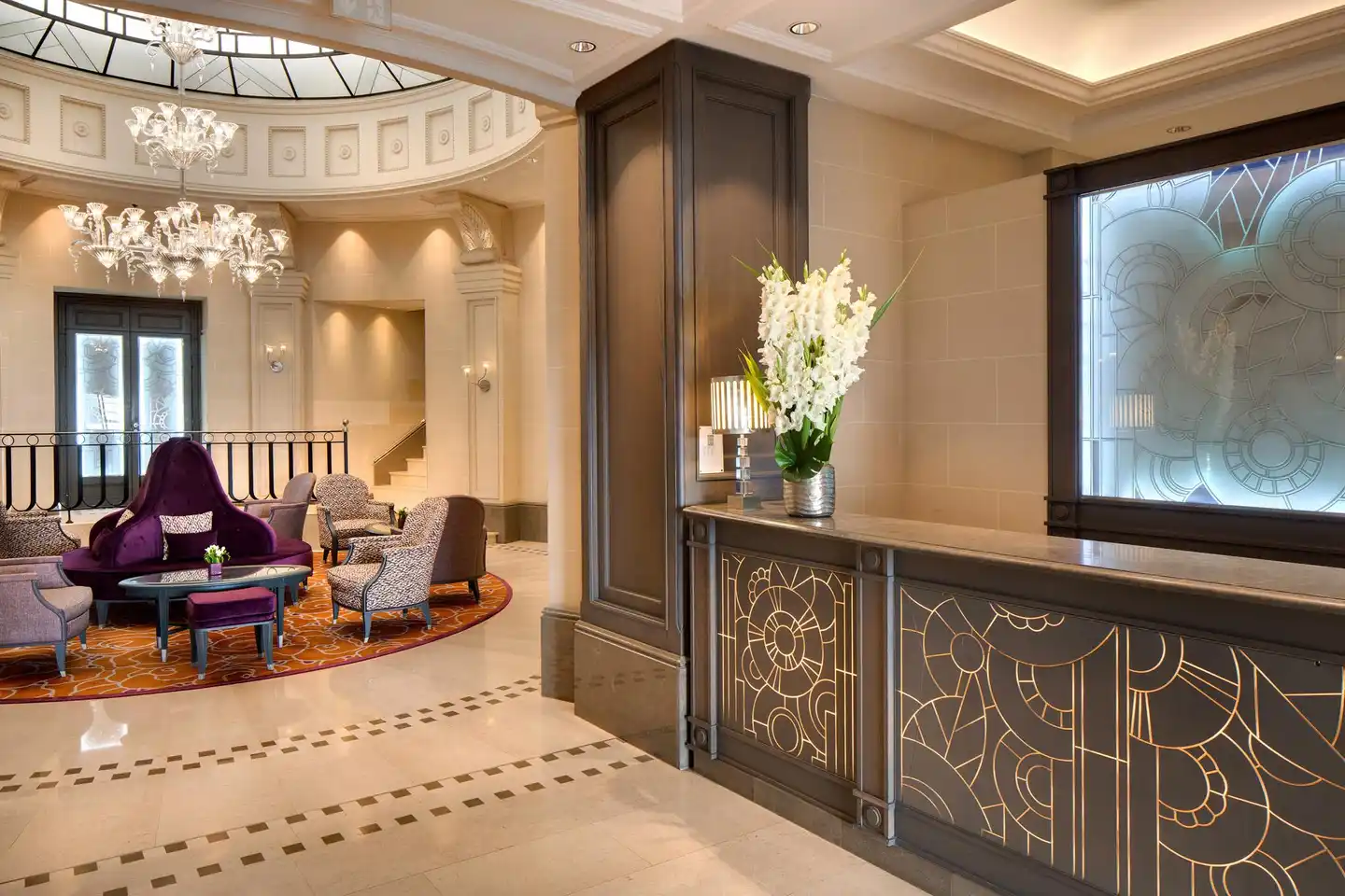 Chateau Frontenac Lobby