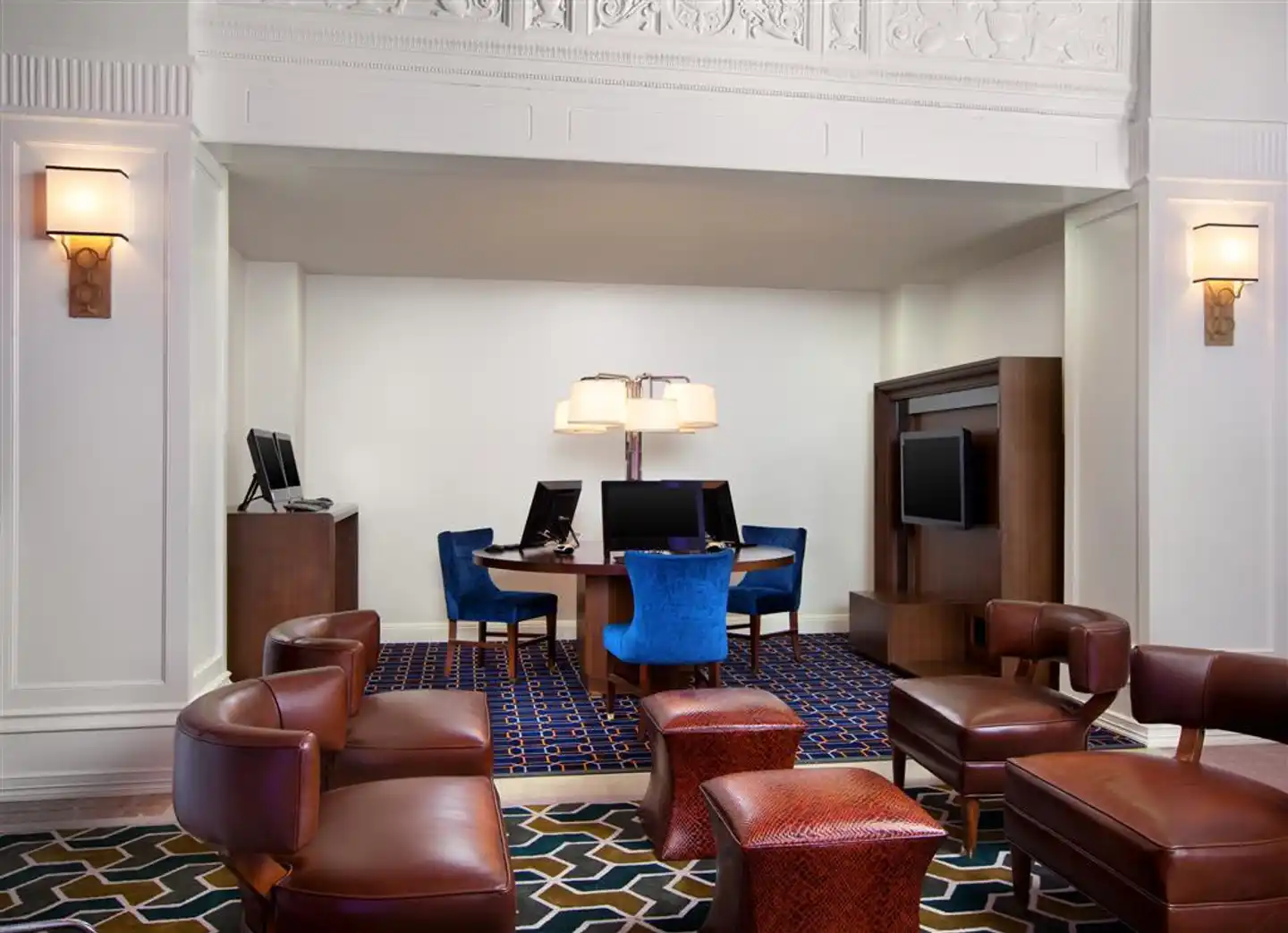 The Gunter Hotel San Antonio Riverwalk Lobby