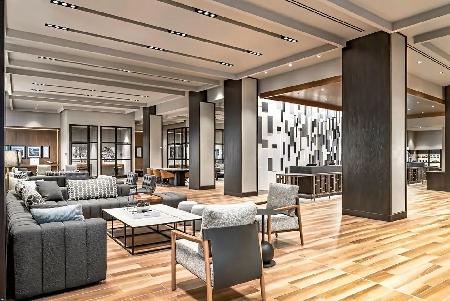 Sheraton Gateway Hotel in Toronto International Airport Lobby