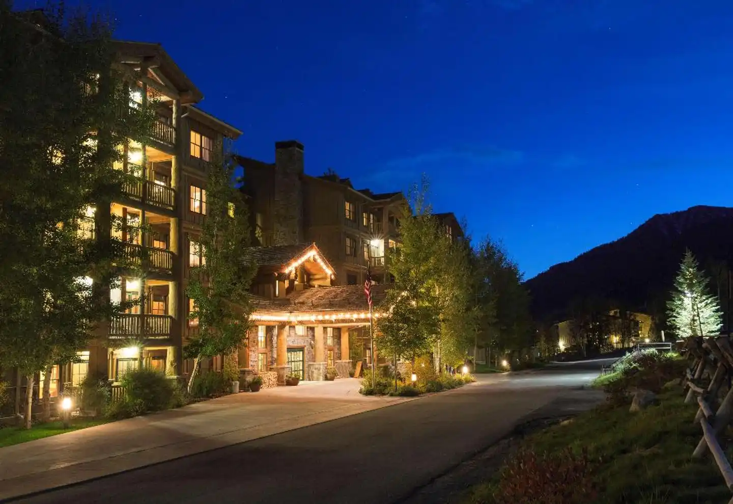 Teton Mountain Lodge Aussenansicht
