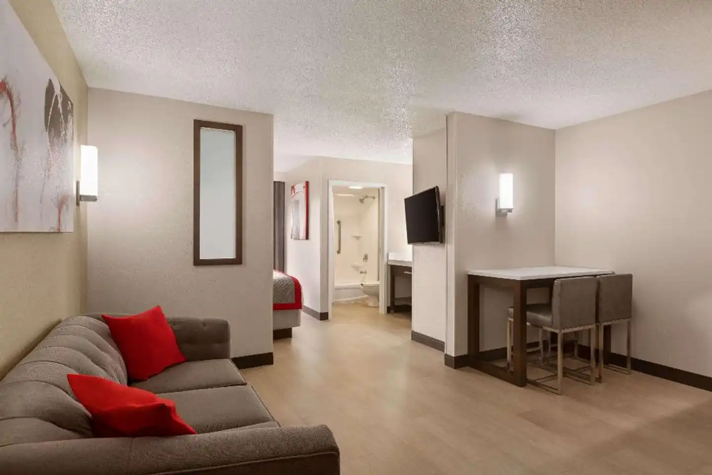 Ramada by Wyndham Suites Orlando Airport Lobby