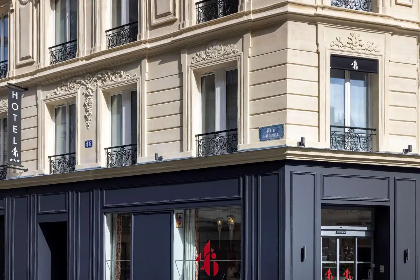 Hôtel Le 46 Aussenansicht