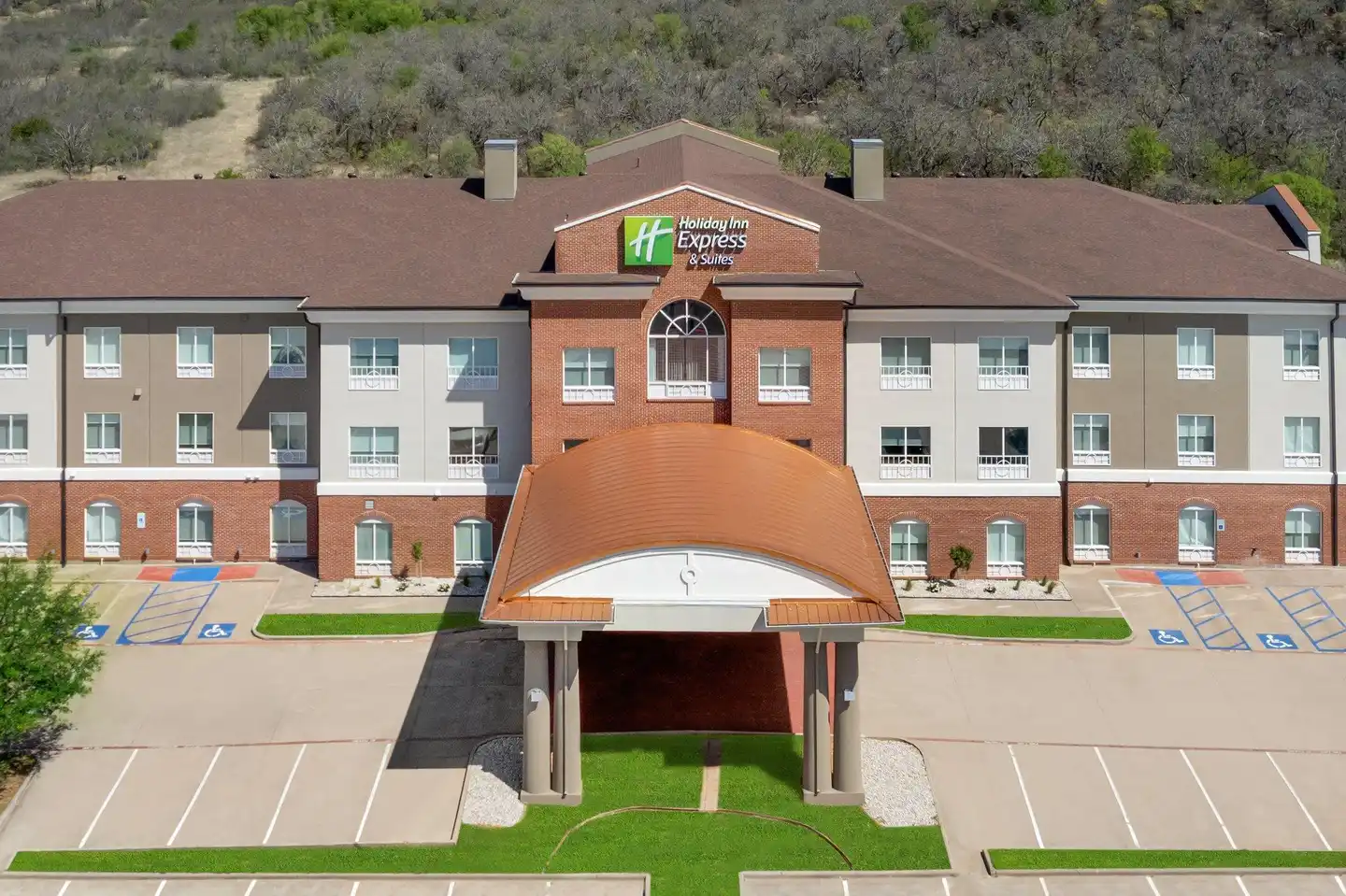 Holiday Inn Express & Suites Graham Aussenansicht