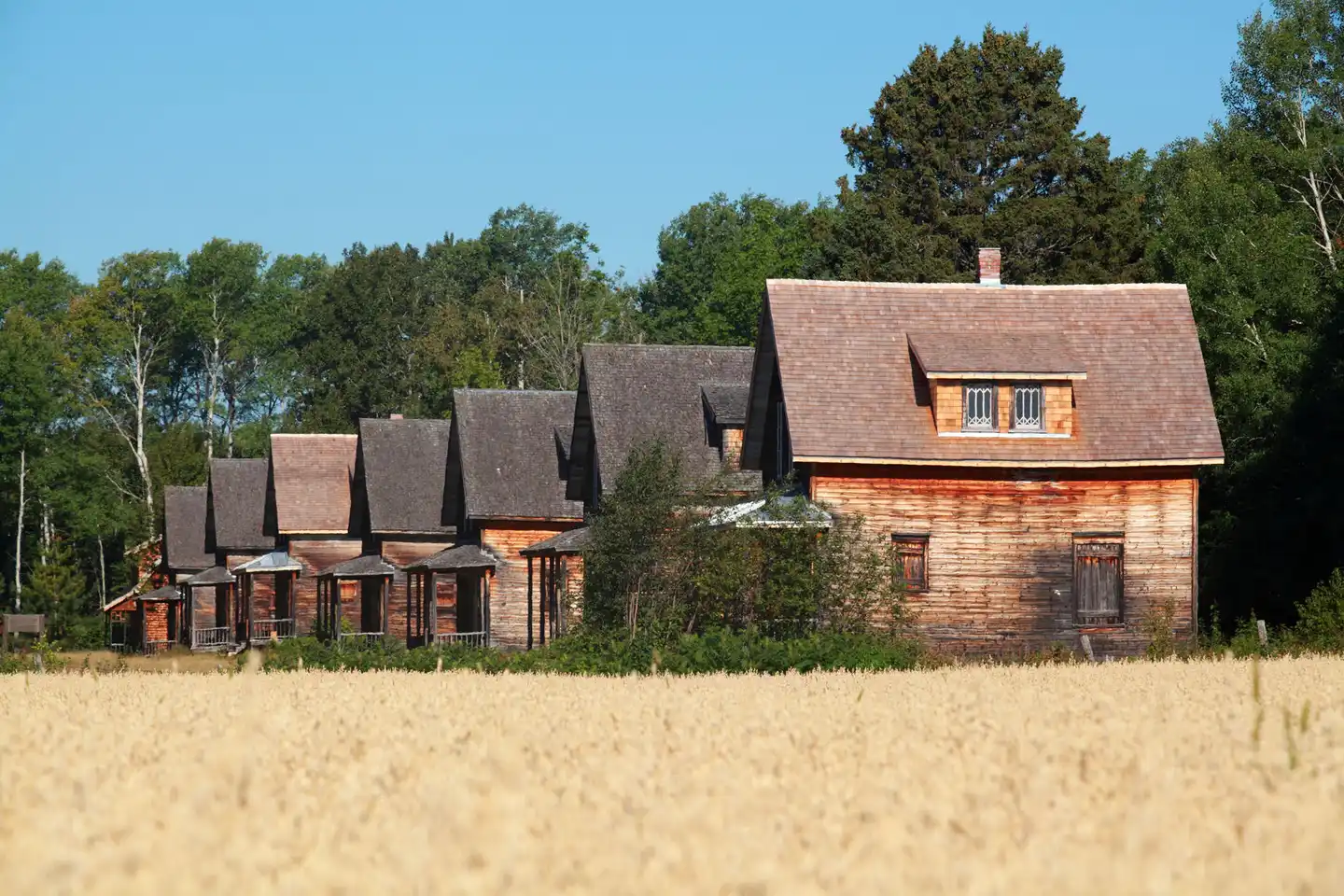 Village Historique de Val-Jalbert Aussenansicht