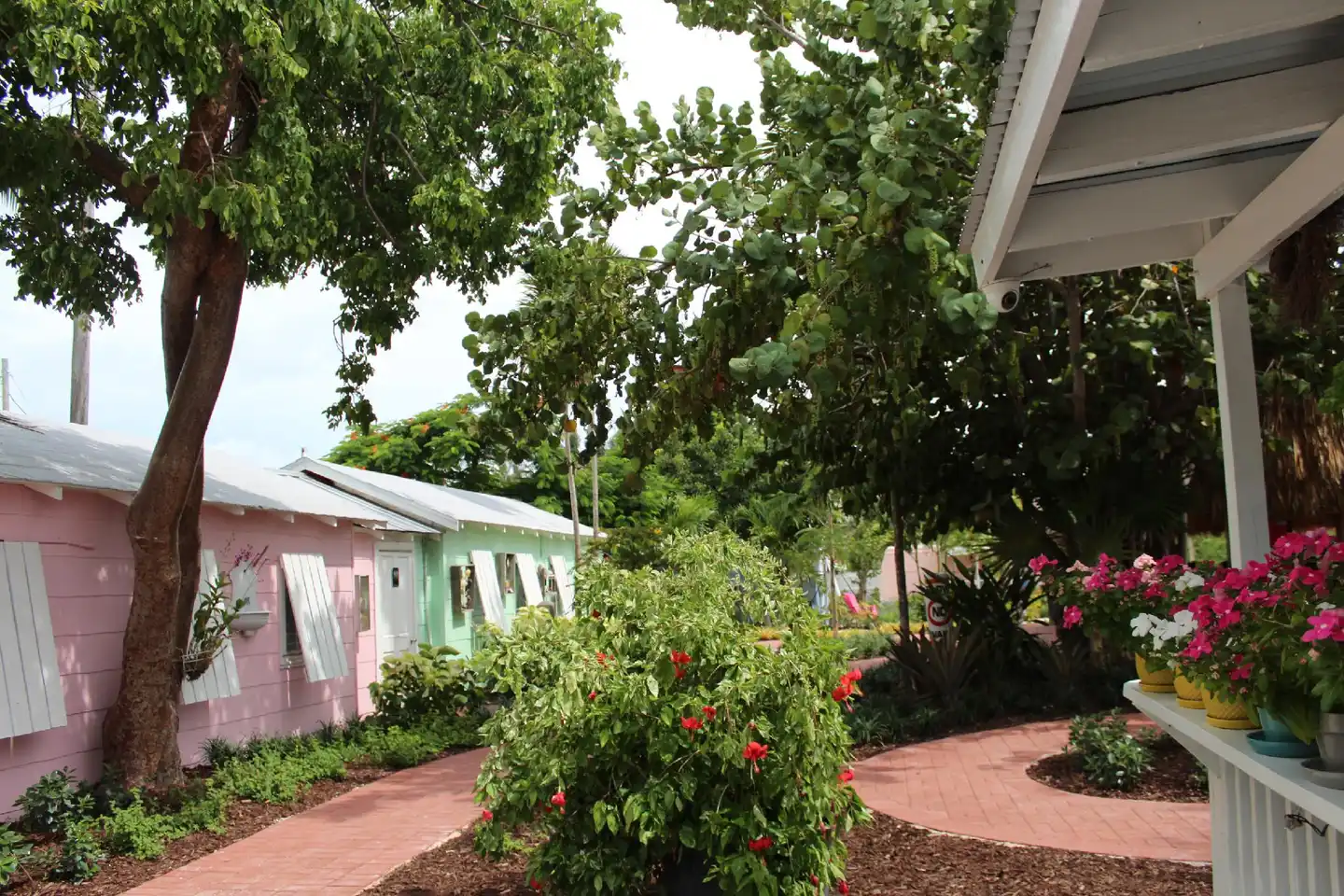 Tropical Cottages Garten