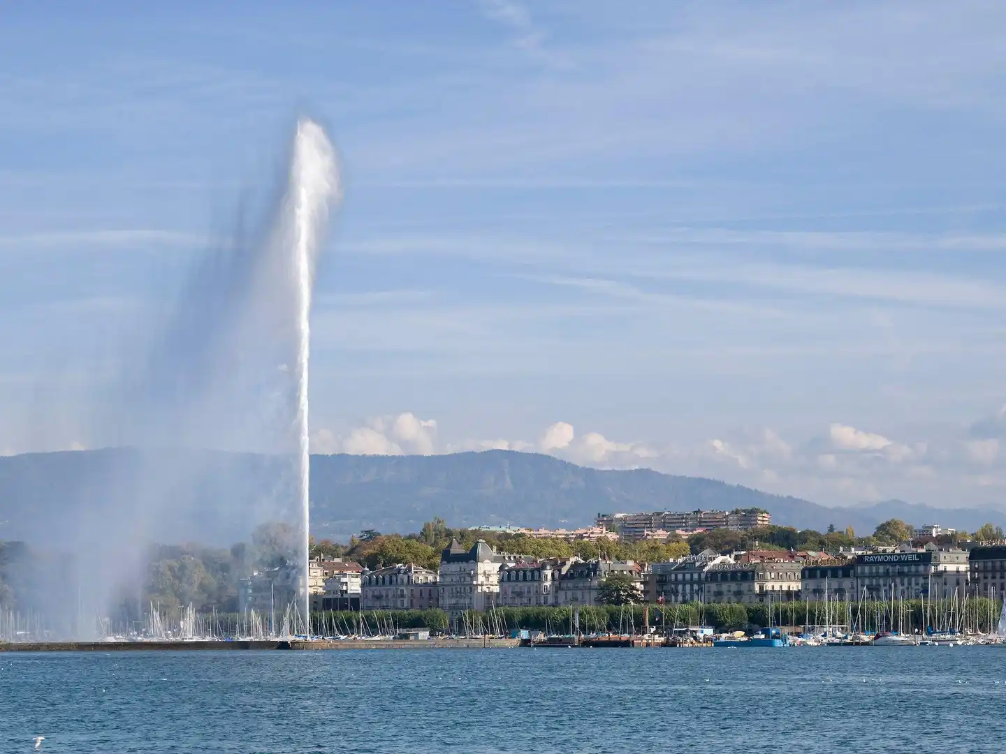 Aparthotel Adagio Genève Mont-Blanc Landschaft