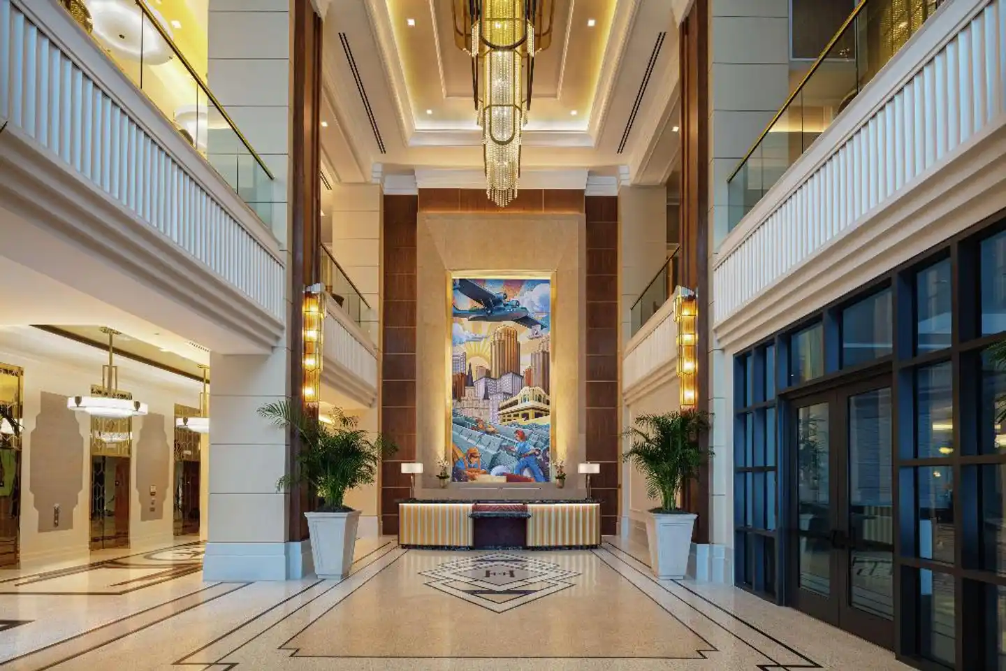 The Higgins Hotel New Orleans, Curio Collection By Hilton Lobby