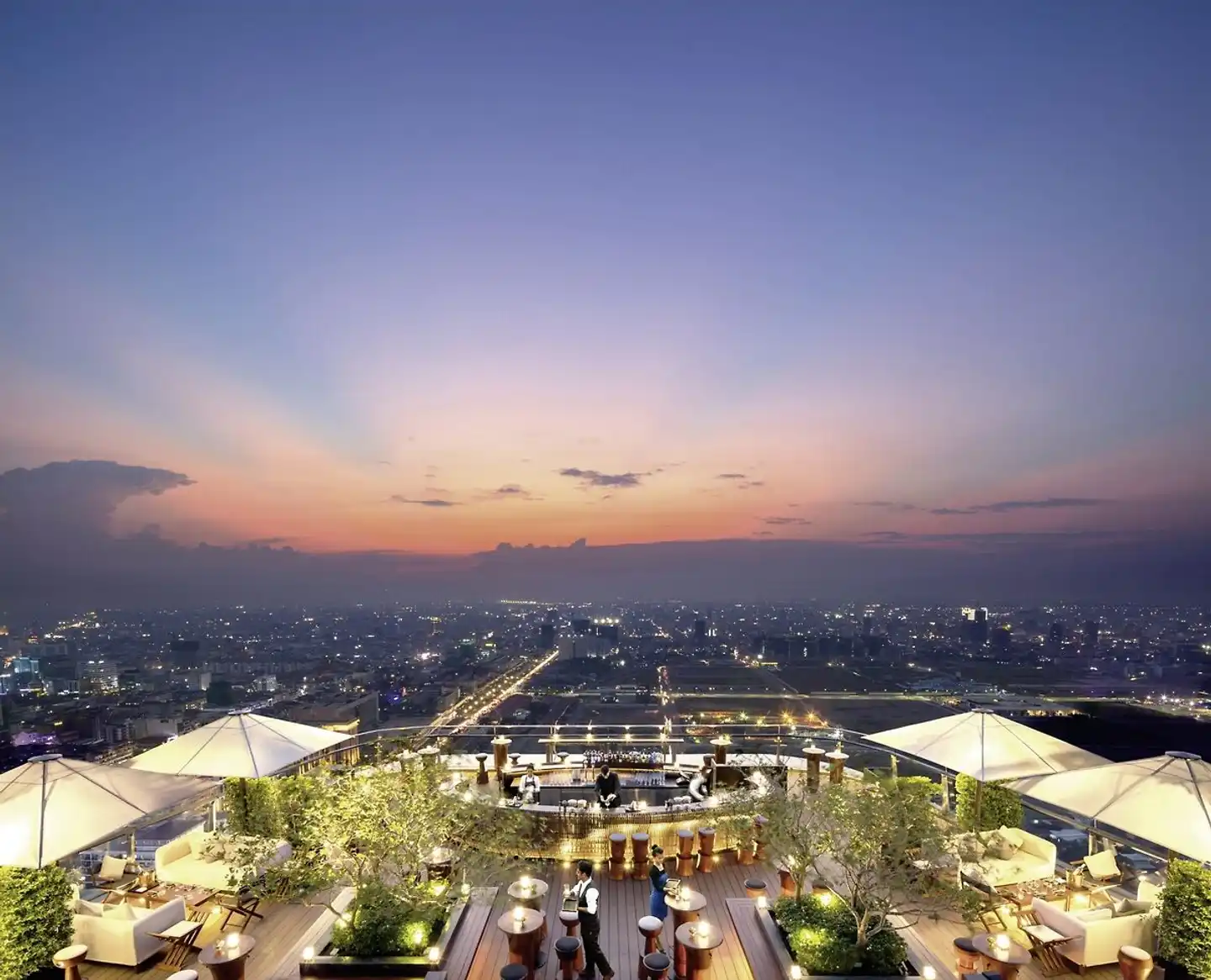 Rosewood Phnom Penh Landschaft