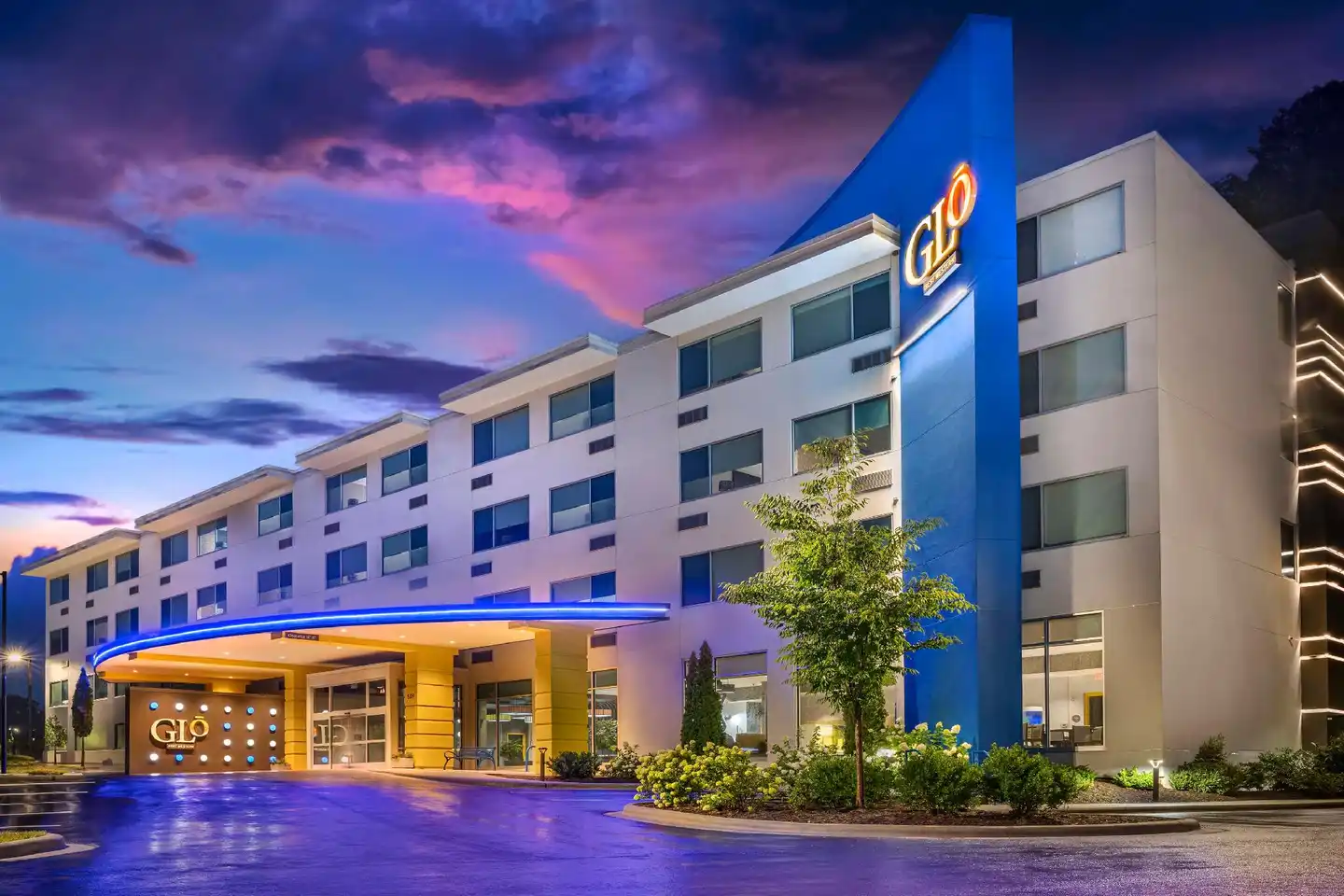 GL' Best Western Asheville Tunnel Road Aussenansicht